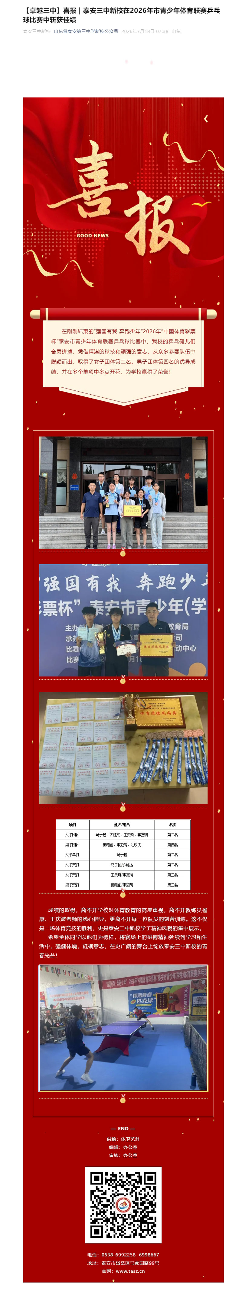 【卓越三中】喜报-_-泰安三中新校在2026年市青少年体育联赛乒乓球比赛中斩获佳绩.jpg